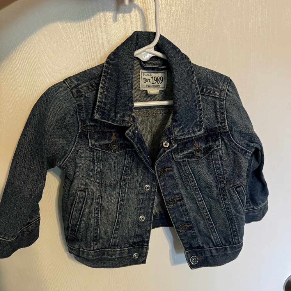 Place Blue Jean Jacket Classic Denim Style